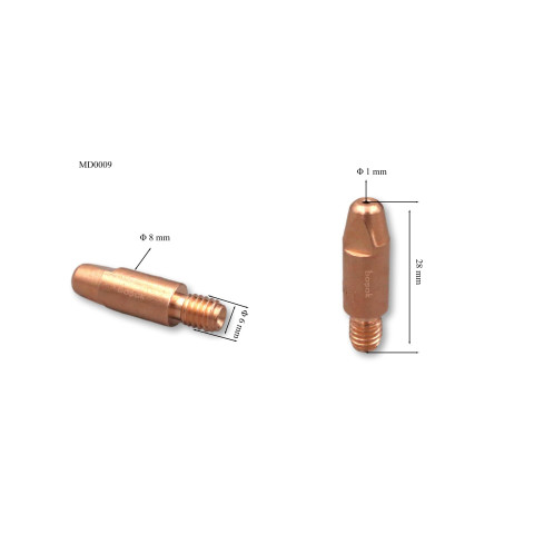 1.0 MM Gazaltı Kaynak Kontak Memesi Zirkonyumlu