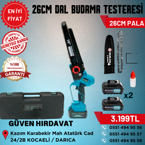 26CM PALALI DAL BUDAMA TESTERESİ