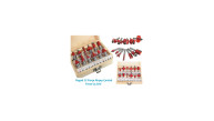 12MM FREZE UÇ TAKIMI