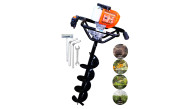 Toprak Burgu Fidan Ekme Makinesi Ve Burgu Ucu 150*1000MM Toprak Burgu Fidan Ekme Makinesi Ve Burgu Ucu 150*1000MM