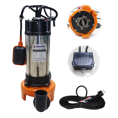 BIÇAKLI DALGIÇ KİRLİ SU POMPASI 1100W